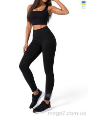 Лосины, Sport style оптом 700-1CK чорний