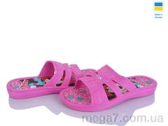 Шлепки, Golden Lion оптом Міккі рожевий