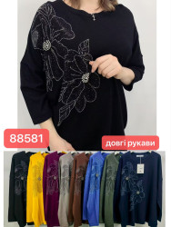 Свитера женские БАТАЛ оптом 89631074 88581-37