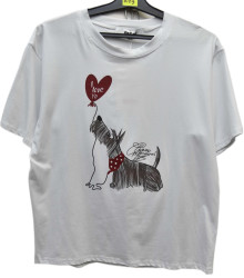 Футболки женские БАТАЛ оптом 95123678 6085-31