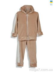 Спортивный костюм, Kir15 оптом 183284 пісочний