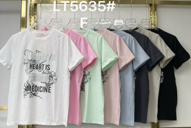 Футболки жіночі Батал оптом NANA 