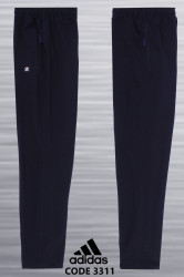 Спортивные штаны мужские БАТАЛ (темно-синий) оптом 94530127 3311-40