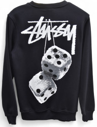 Свитшоты мужские на флисе оптом 43670512 0009-183