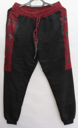 Спортивные штаны мужские (black) оптом 43160582 01-3