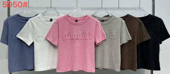 Футболки женские оптом 86540792 5050-35