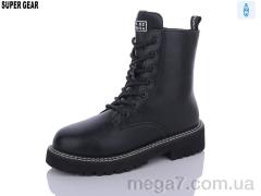 Ботинки, Super Gear оптом A8881-1 black
