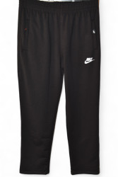Спортивные штаны мужские БАТАЛ (черный) оптом 57691432 007-112