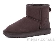 Угги, Restime оптом YWZ17179 brown-cow-suede
