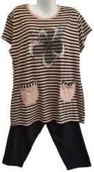 Костюмы женские БАТАЛ оптом 72054386 377-47