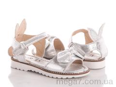 Босоножки, Clibee-Apawwa оптом Світ взуття	 89116C silvery