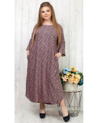 Платья женские БАТАЛ оптом 30759486 2287-51