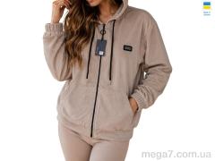Кофта, Sport style оптом 80 беж