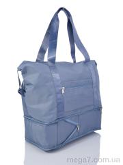 Сумка, Superbag оптом 8004 l.grey
