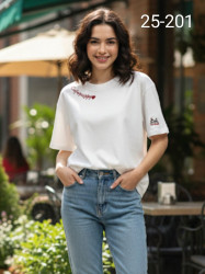 Футболки женские оптом 40371259 25-201-42