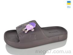 Шлепки, Lot Shoes оптом N109 коричневий