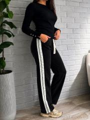 Спортивные брюки, Margo оптом 691 чорний