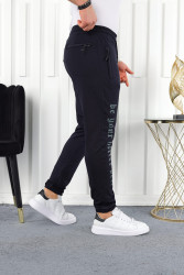 Спортивні штани чоловічі (темно-синій) оптом 2BRO 