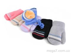 Варежки, Королева оптом CAP J1011 mix