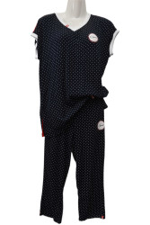 Ночные пижамы женские БАТАЛ оптом 79235814 1004-305