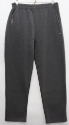 Спортивные штаны мужские БАТАЛ на байке оптом 59641208 01-9