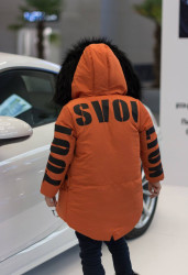 Куртки зимние подростковые на меху оптом 32617845 8888-7