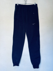 Спортивные штаны мужские на флисе (dark blue) оптом 12690748 03-9