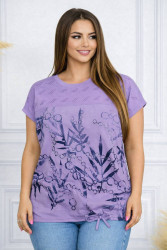 Футболки женские БАТАЛ оптом 28734106 26012-126