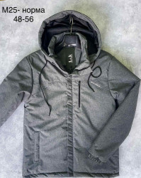 Куртки демисезонные мужские (серый) оптом 17965802 M25-28