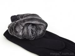 Перчатки, PAIDI оптом 73-4 трикотаж black