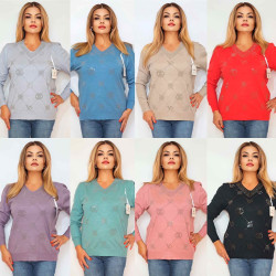 Светри жіночі НАПІВБАТАЛ оптом SVET LANA 