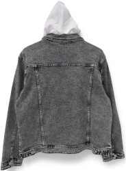 Куртки джинсові жіночі БАТАЛ оптом DRAGON