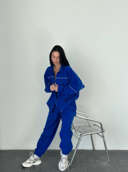 Спортивные костюмы женские (синий) оптом Турция 60421395 819-7