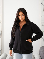 Худі жіночі на флісі оптом SOROKA BELOBOKA