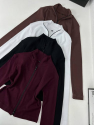 Кофти жіночі (бордовий) оптом --