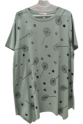 Футболки женские БАТАЛ оптом 47935182 8906-192