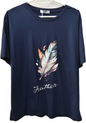 Футболки жіночі БАТАЛ оптом 