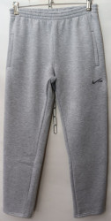 Спортивные штаны мужские на флисе (gray) оптом Турция 13462908 03-13