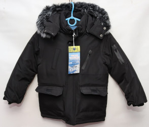 Куртки зимние детские (black) оптом 93486271 027-115