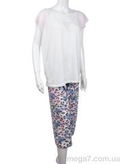 Пижама, Пижама-ОК оптом 1602-007 (04062) white
