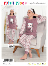 Ночные пижамы детские на флисе оптом 57320948 7002-25