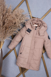 Куртки зимние детские на флисе оптом Китай 73521084 45541-146