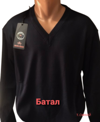 Свитера мужские БАТАЛ оптом 49271305 47-77
