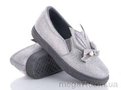 Слипоны, Ok Shoes оптом 1222-5 grey