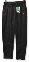 Спортивные штаны мужские CLOVER (черный) оптом Китай 97682134 2418-10