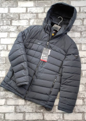 Куртки зимние мужские (серый) оптом Китай 12874963 12-45