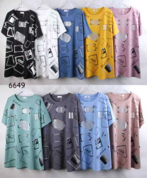 Туники женские БАТАЛ оптом 08516497 6649-65