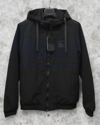 Куртки демисезонные мужские KADENGQI (черный) оптом 13647028 EM23076-6