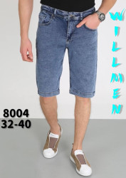 Бриджи джинсовые мужские WILLMEN БАТАЛ оптом 41036572 8004-10