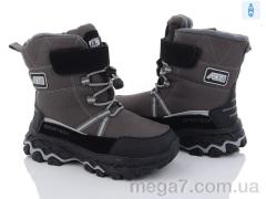 Ботинки, Ok Shoes оптом 8871-2K grey